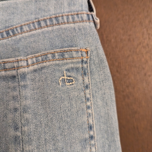 rag & bone Light Blue Skinny Jeans - Picture 6 of 7